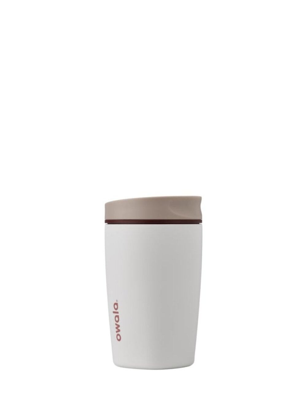 Owala SmoothSip Slider Insulated Stainless Steel Tumbler 12 oz Vanilla Bean